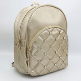 Women's Backpack 7575 - Golden, Women, Bags, Chase Value, Chase Value