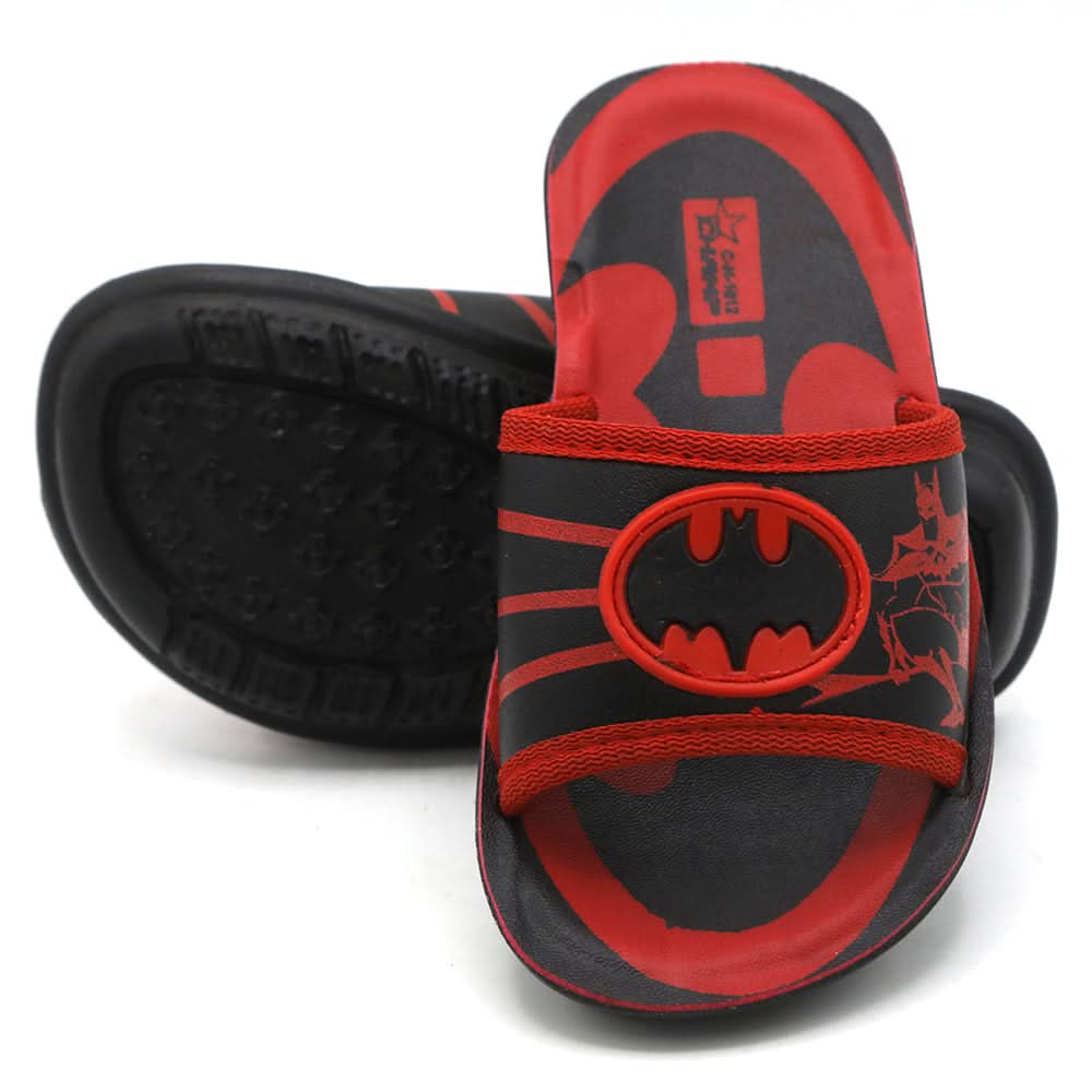 Boys Slipper - Red, Boys Slippers, Chase Value, Chase Value