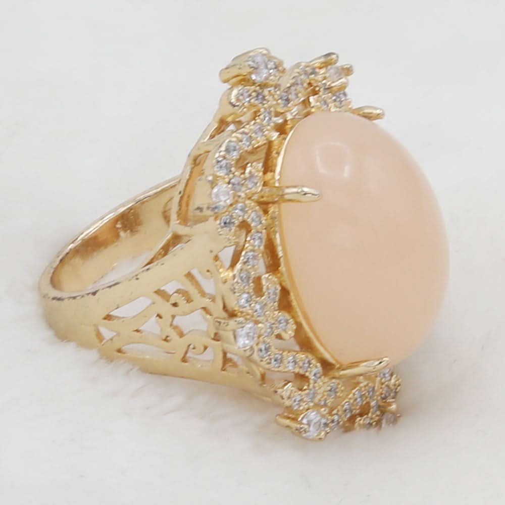 Women's Fancy Ring - Tea Pink, Women, Finger Rings, Chase Value, Chase Value