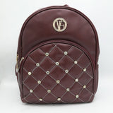 Women's Backpack 7575 - Maroon, Women, Bags, Chase Value, Chase Value