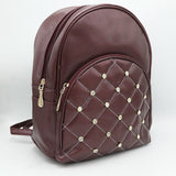 Women's Backpack 7575 - Maroon, Women, Bags, Chase Value, Chase Value
