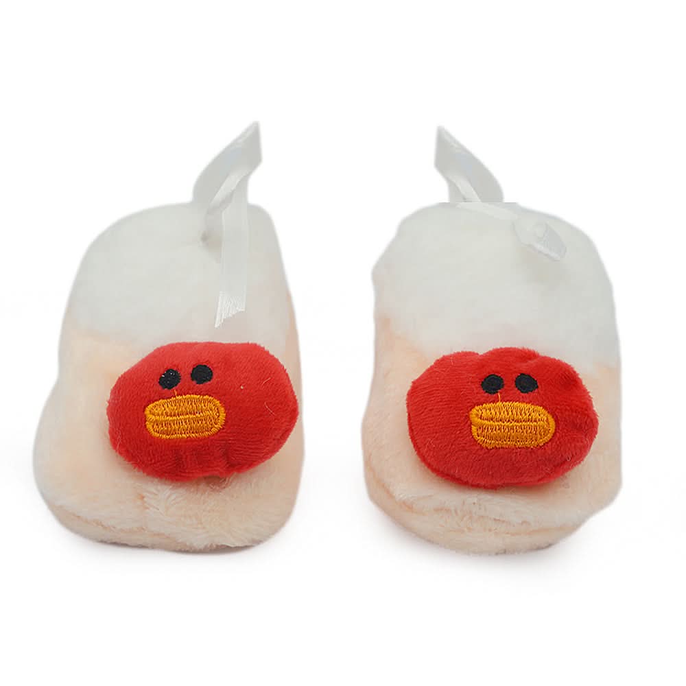 Newborn Booties - Red - Peach, Kids, NB Shoes And Socks, Chase Value, Chase Value