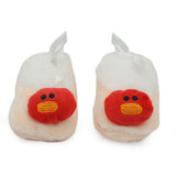 Newborn Booties - Red - Peach, Kids, NB Shoes And Socks, Chase Value, Chase Value