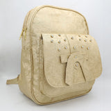 Girls Backpack 6562 - Golden, Kids, Kids Bags, Chase Value, Chase Value