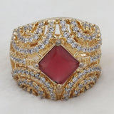 Women's Fancy Ring - Maroon, Women, Finger Rings, Chase Value, Chase Value