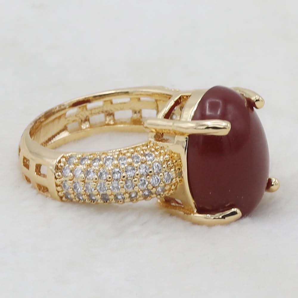 Women's Fancy Ring - Maroon, Women, Finger Rings, Chase Value, Chase Value
