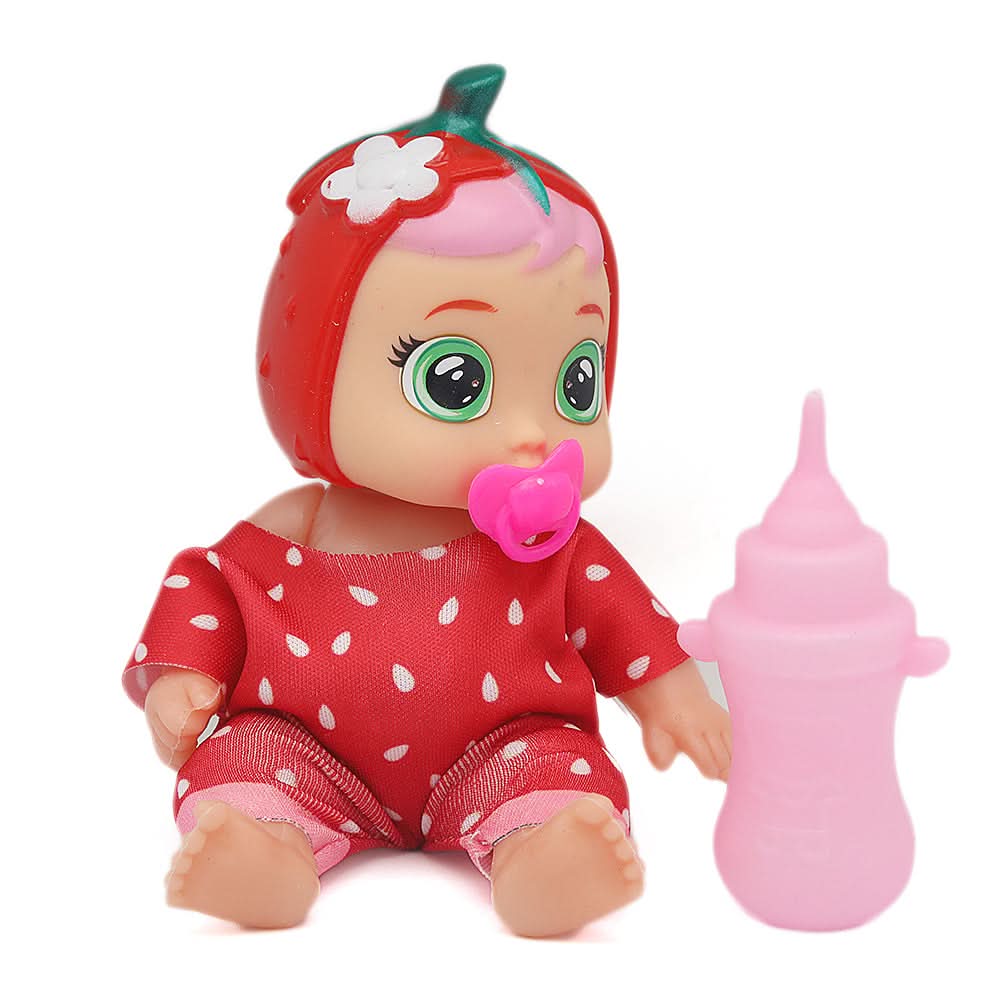 Doll Set 8 Pcs Mix 16 Pcs - W Bx (167A) - Red, Kids, Dolls and House, Chase Value, Chase Value