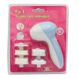 Beauty Care Massager 5in1 AE-8782 - Blue, Home & Lifestyle, Massagers, Chase Value, Chase Value