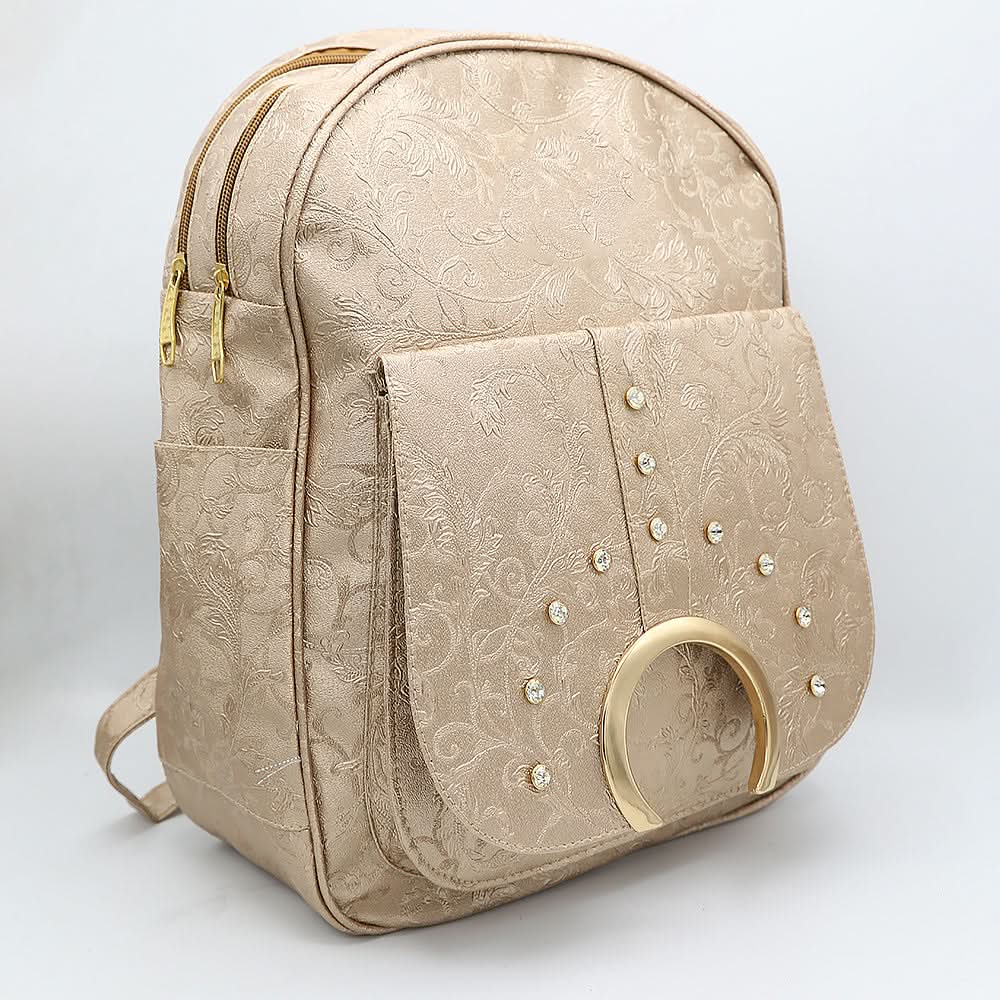 Girls Backpack 6574 - Copper, Kids, Kids Bags, Chase Value, Chase Value