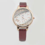 Women's Analog Strap Watch - Maroon, Women, Watches, Chase Value, Chase Value