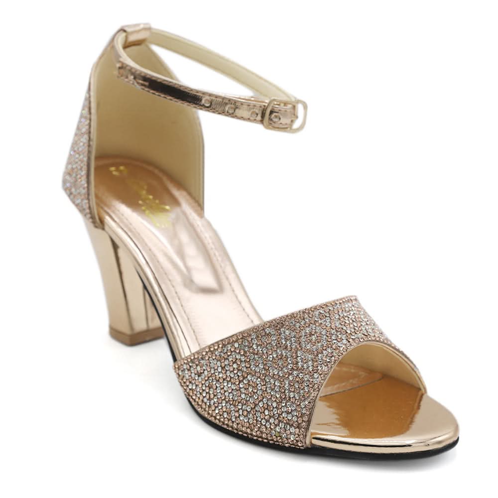 Women's Heel Sandal - Peach, Women Heels, Chase Value, Chase Value