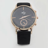 Men's Analog Strap Watch - Black, Men, Watches, Chase Value, Chase Value