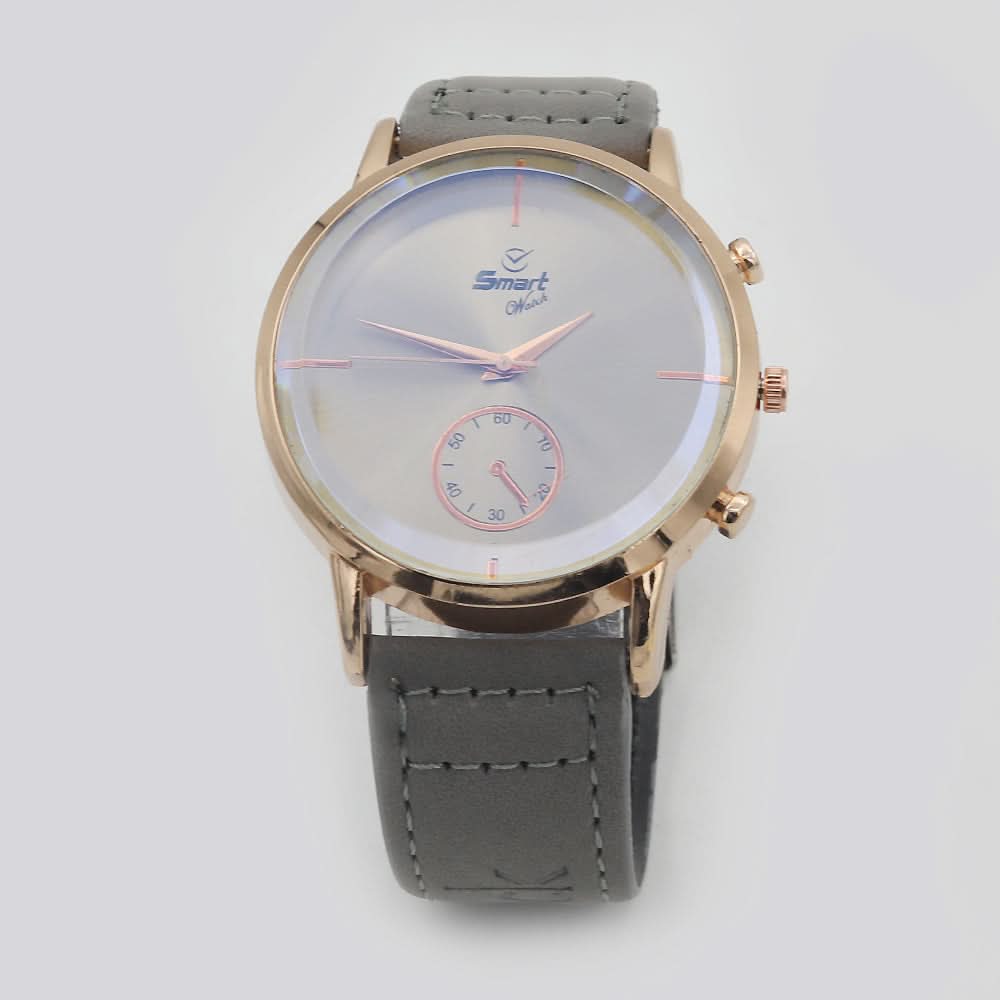 Men's Analog Strap Watch - Grey, Men, Watches, Chase Value, Chase Value