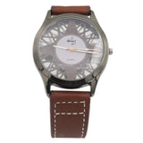 Men's Skeleton Strap Watch - Brown, Men, Watches, Chase Value, Chase Value