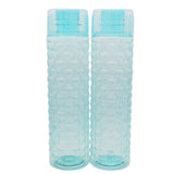 2 Water Bottles - Cyan, Home & Lifestyle, Glassware & Drinkware, Chase Value, Chase Value