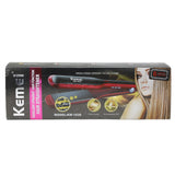 Straightener Kemei - KM-1036, Home & Lifestyle, Straightener And Curler, Beauty & Personal Care, Hair Styling, Kemei, Chase Value