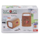 Salt & Pepper Twin Wood - Brown, Home & Lifestyle, Storage Boxes, Chase Value, Chase Value