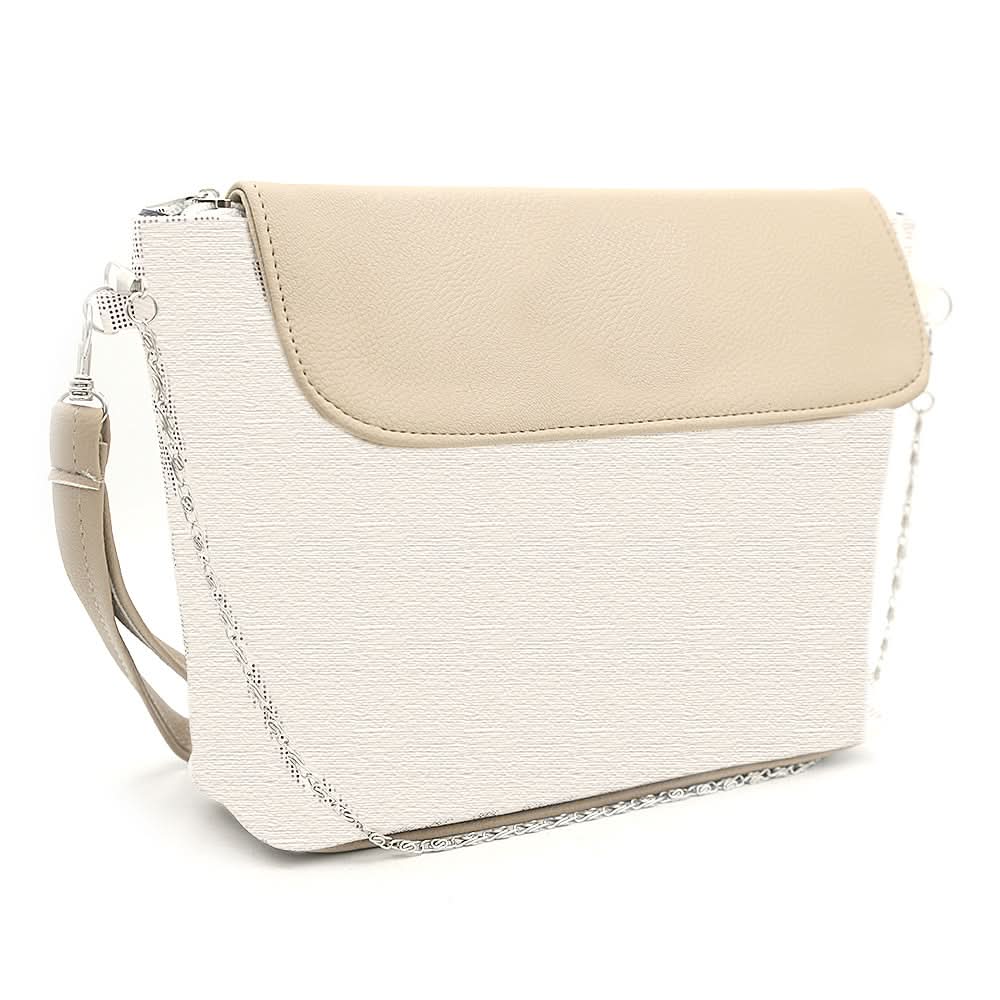 Women's Shoulder Bag K-1234 - Beige, Women, Bags, Chase Value, Chase Value