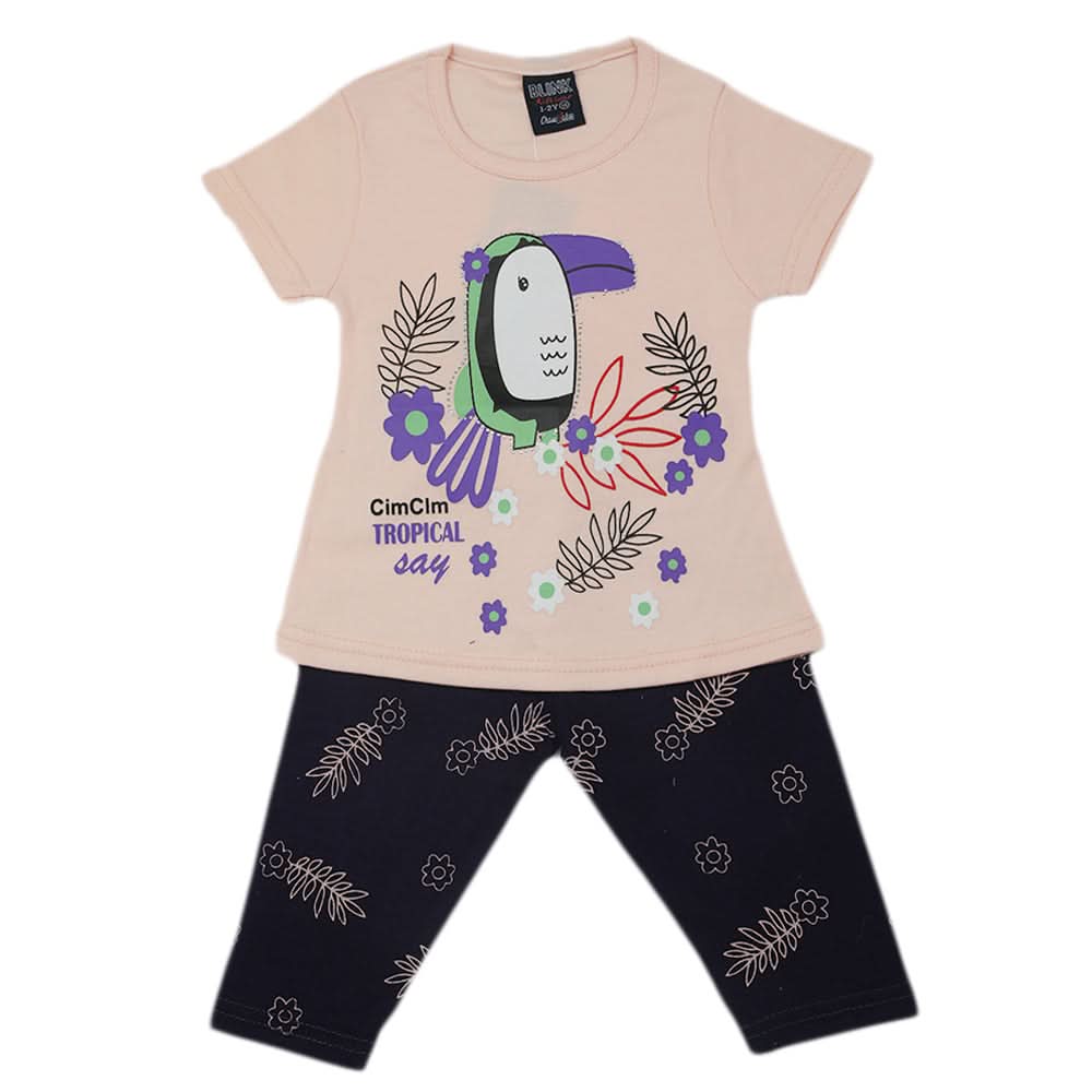 Girls Pajama Suit - Light Pink, Kids, Girls Sets And Suits, Chase Value, Chase Value