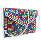 Women's Fancy Clutch 06-2 Flower - Multi, Women, Clutches, Chase Value, Chase Value