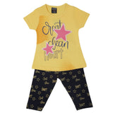 Girls Pajama Suit - Yellow, Kids, Girls Sets And Suits, Chase Value, Chase Value