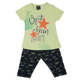 Girls Pajama Suit - Light Green, Kids, Girls Sets And Suits, Chase Value, Chase Value