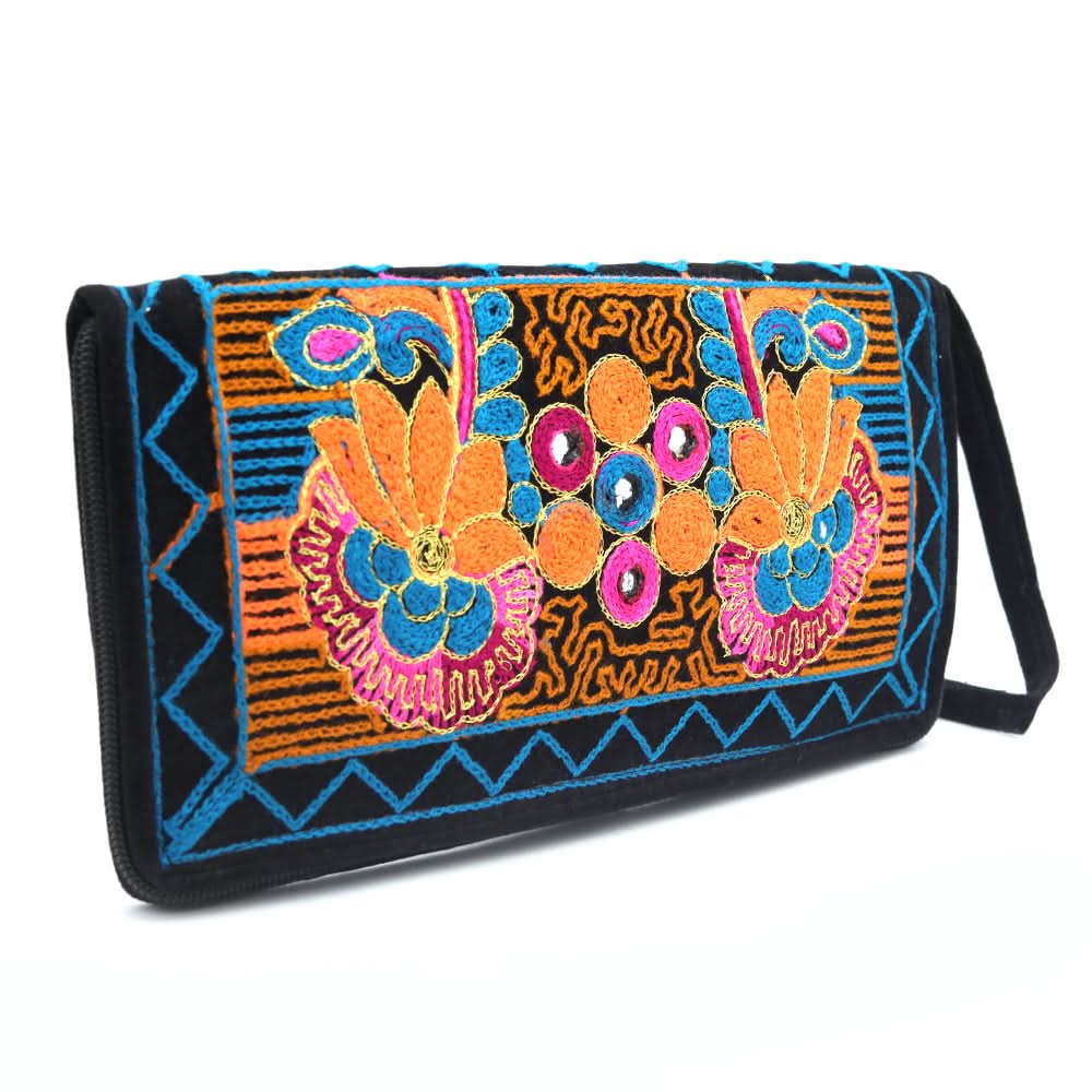Women's Clutch 11-3 Flower - Multi, Women, Clutches, Chase Value, Chase Value