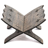 Quran Box Wooden With Rehal - Grey, Home & Lifestyle, Accessories, Chase Value, Chase Value