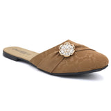 Women's Backless Slipper - Fawn, Women, Slippers, Chase Value, Chase Value