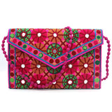 Women's Fancy Clutch 06-3 Circle - Multi, Women, Clutches, Chase Value, Chase Value