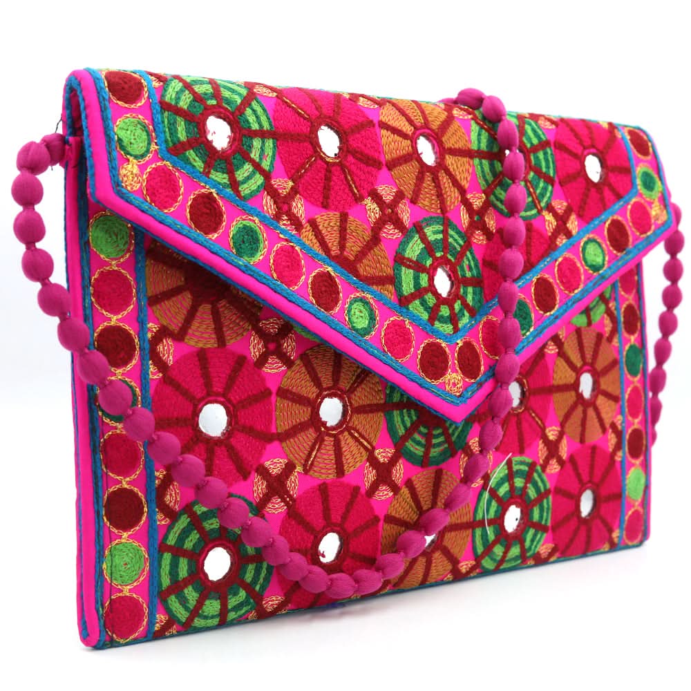 Women's Fancy Clutch 06-3 Circle - Multi, Women, Clutches, Chase Value, Chase Value