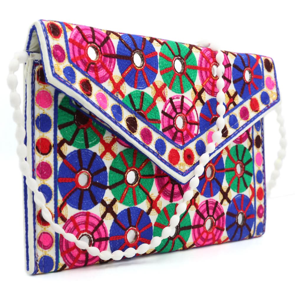 Women's Fancy Clutch 06-3 Circle - Multi, Women, Clutches, Chase Value, Chase Value