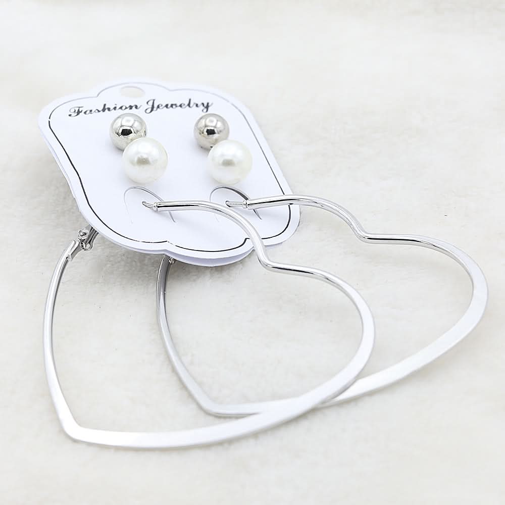 Women's Ear Bali - Silver, Women, Earrings & Tops, Chase Value, Chase Value
