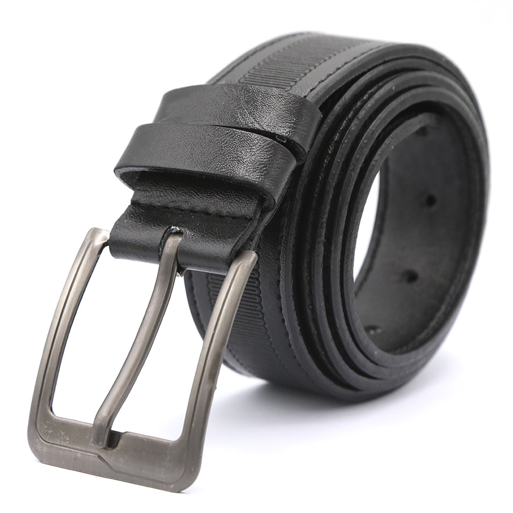 Men's Belt - Black, Men, Belt, Chase Value, Chase Value