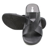 Men's Slipper - Black, Men, Slippers, Chase Value, Chase Value