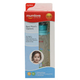 Mum Love Baby Bottle with Handle Ring 300ml B0327-B - Sky Blue, Kids, Feeding Supplies, Chase Value, Chase Value