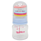 Mum Love Baby Bottle with Ring Bel 60ml B0371-C - Light Blue, Kids, Feeding Supplies, Chase Value, Chase Value