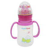 Mum Love Baby Bottle with Handle Ring 150ml B0328-B - Purple, Kids, Feeding Supplies, Chase Value, Chase Value