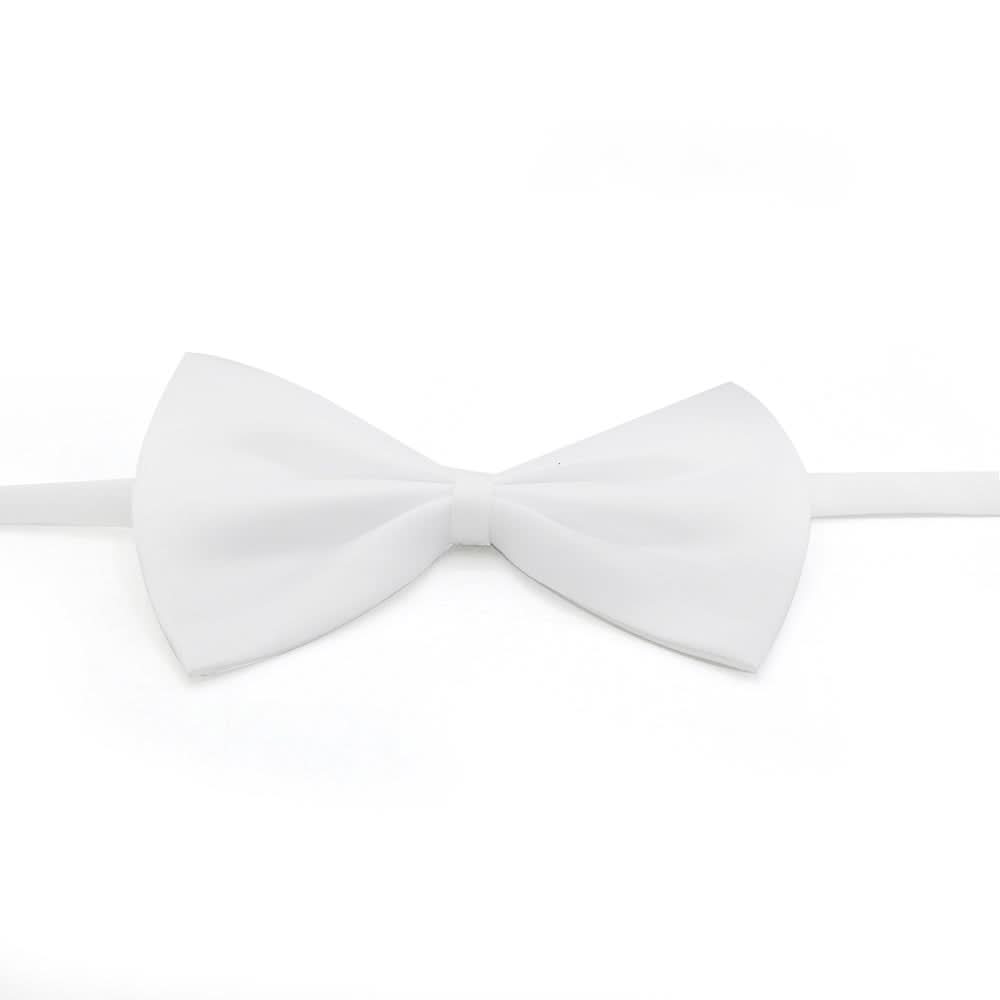 Kids Bow Plain - White, Kids, Tie And Bow, Chase Value, Chase Value
