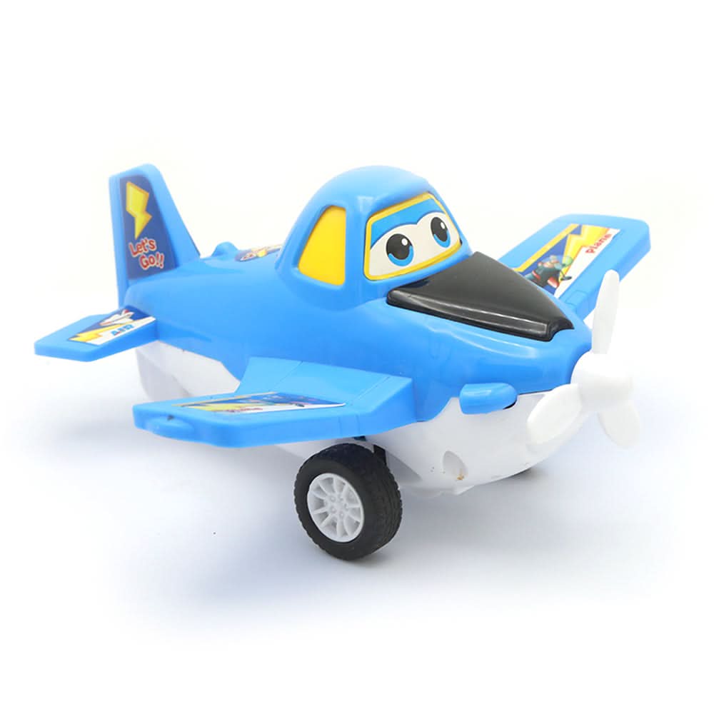 Kids Fighters Plane - Blue, Kids, Non-Remote Control, Chase Value, Chase Value