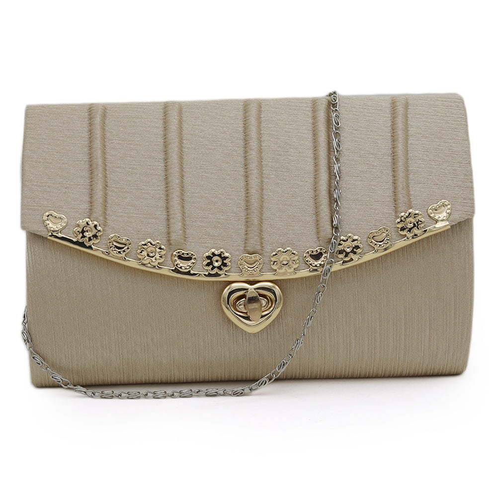 Women's Clutch - Golden, Women, Clutches, Chase Value, Chase Value