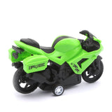 Kids Motor Bike - Green, Kids, Non-Remote Control, Chase Value, Chase Value