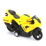 Kids Motor Bike - Yellow, Kids, Non-Remote Control, Chase Value, Chase Value