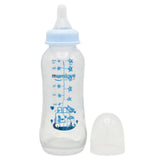 Mum Love Glass Bottle 225ml B0398 - Light Blue, Kids, Feeding Supplies, Chase Value, Chase Value