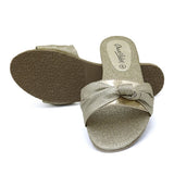 Women's Slippers S-06 - Golden, Women, Slippers, Chase Value, Chase Value