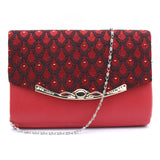 Women's Clutch - Red, Women, Clutches, Chase Value, Chase Value