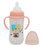 Mum Love Feeding Bottle Wide Neck 260ml B6061 - Peach, Kids, Feeding Supplies, Chase Value, Chase Value