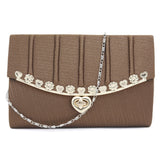 Women's Clutch - Dark Brown, Women, Clutches, Chase Value, Chase Value