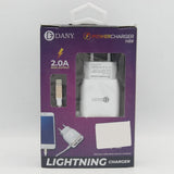 Dany iPhone Power Charger H-88 2.0A - White, Home & Lifestyle, Mobile Charger, Chase Value, Chase Value