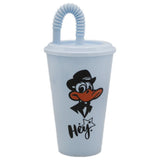 Cup With Straw Single - Light Blue, Home & Lifestyle, Glassware & Drinkware, Chase Value, Chase Value